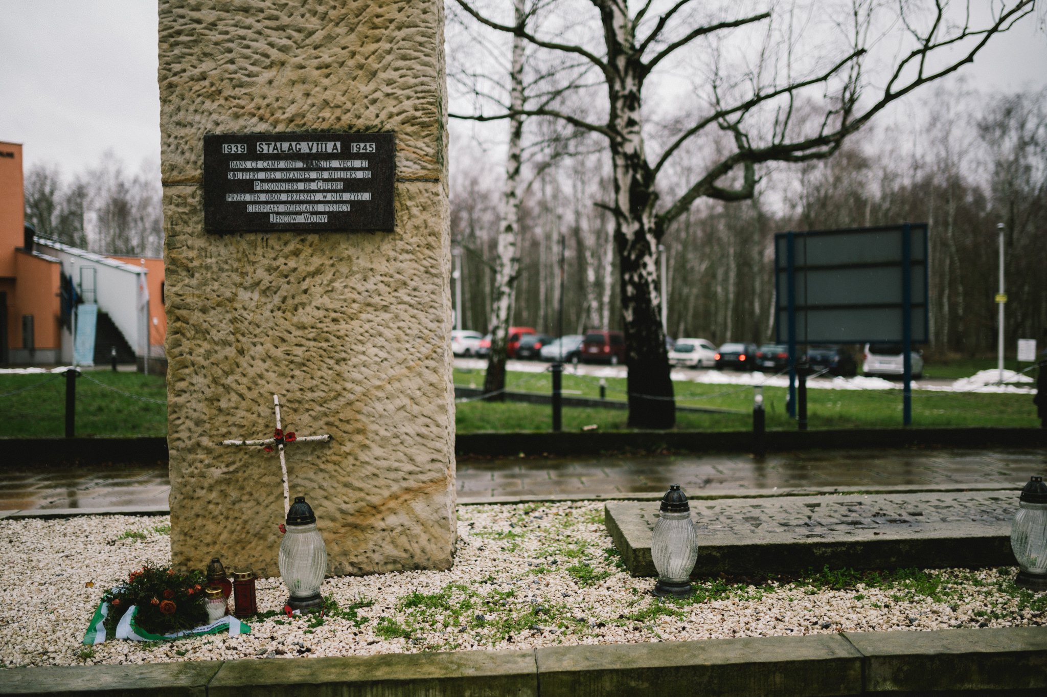 Denkmal auf dem Stalag-Gelände (Foto: Paul Glaser)
