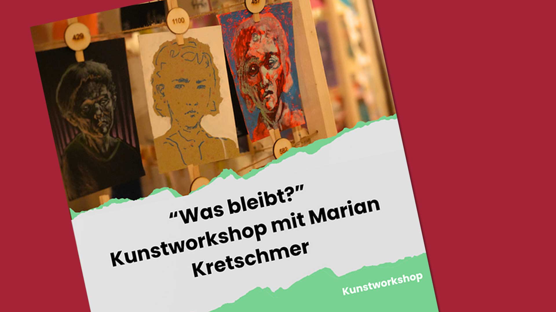 Kunstworkshop "Was bleibt"